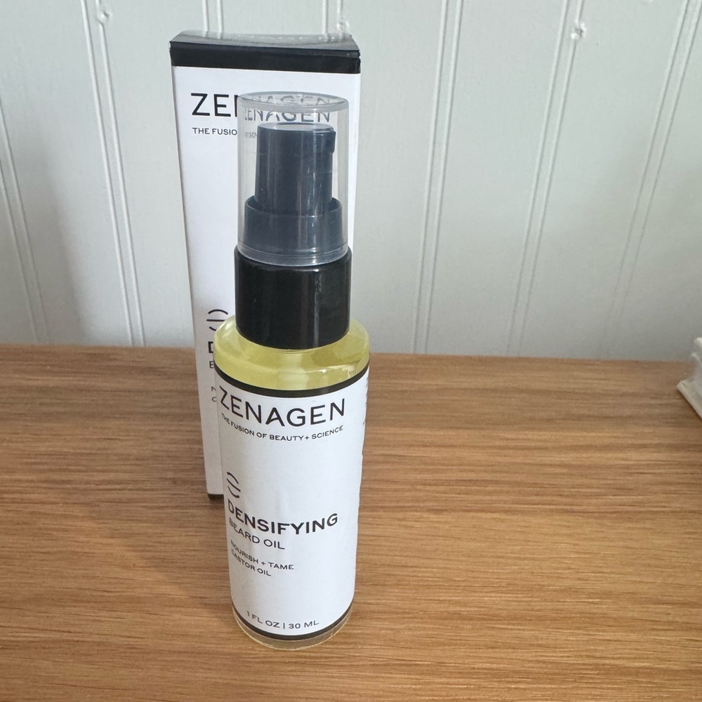 Zenagen Densifying Beard Oil With Castor Oil - Brand New